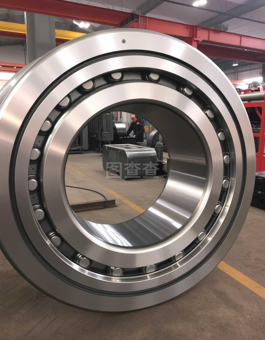 现成大直径轴承的金属制品及其在轴承生产输送机中的应用